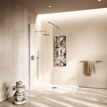 Modular Chrome Shower Screen (All Sizes)