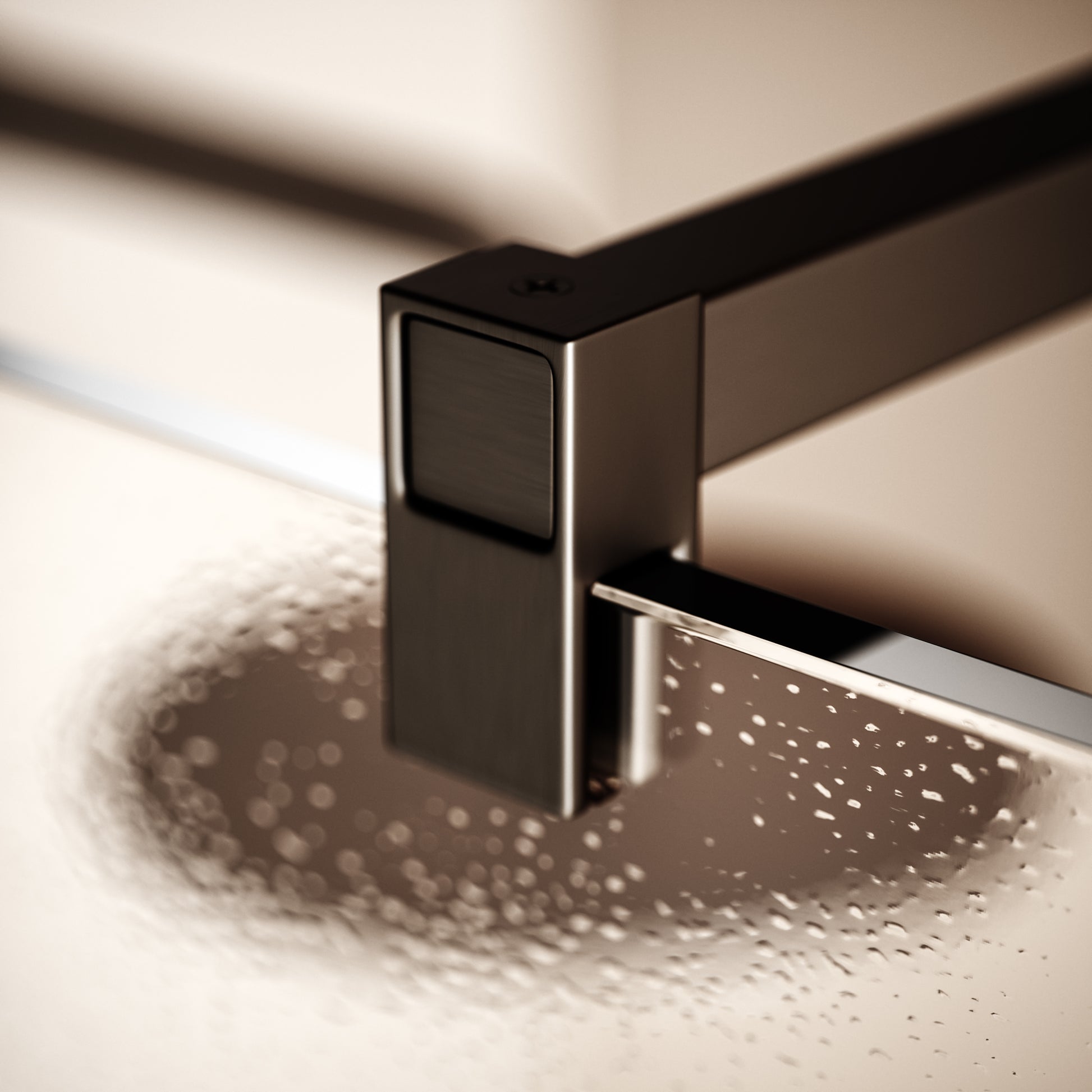 Modular Deep Bronze Complete Walk In Shower Enclosure - KIT A - All Sizes