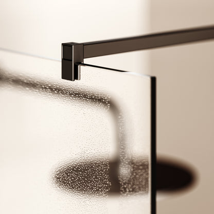 Modular Deep Bronze Complete Walk In Shower Enclosure - KIT A - All Sizes