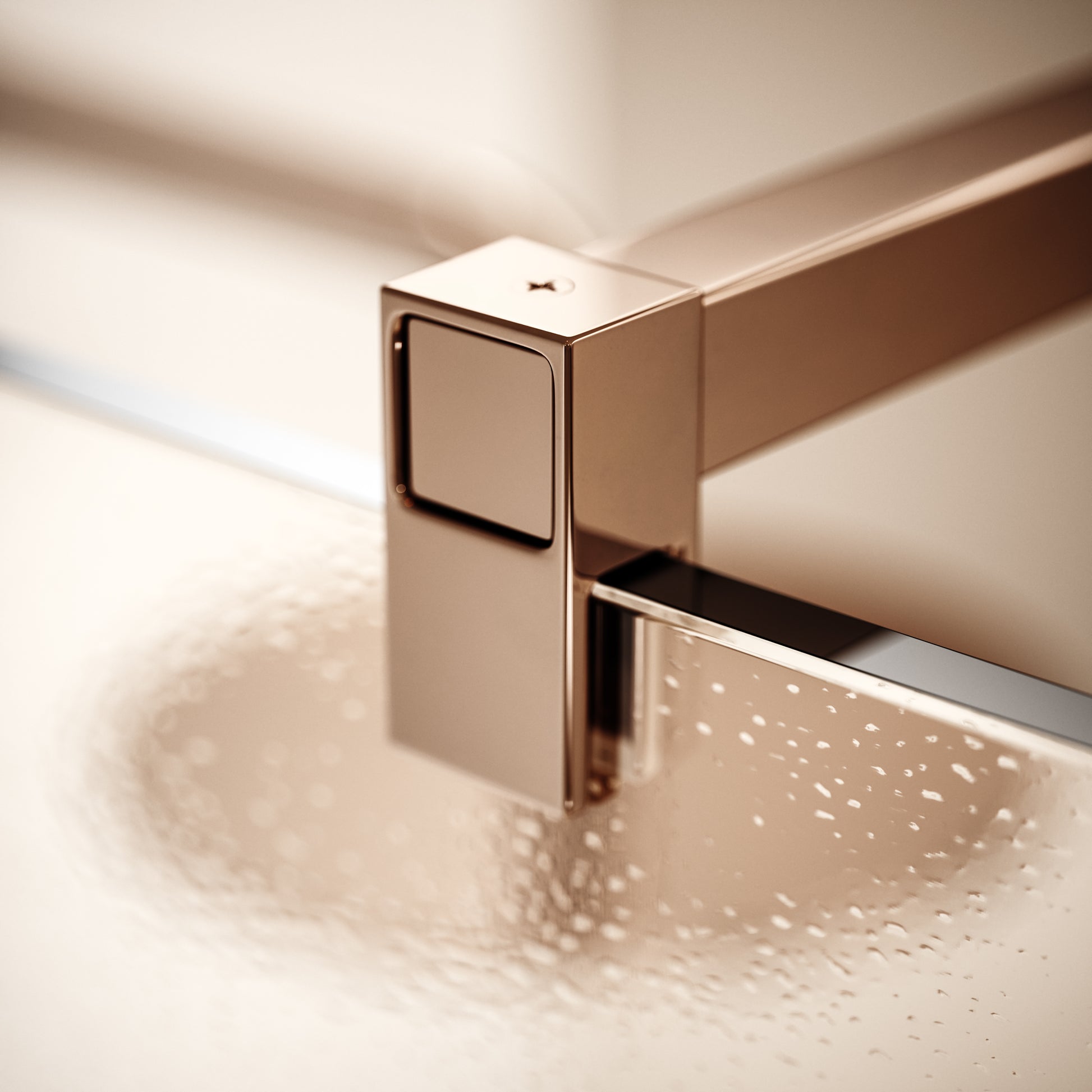 Modular Shower Screen Rose Gold (ALL SIZES)