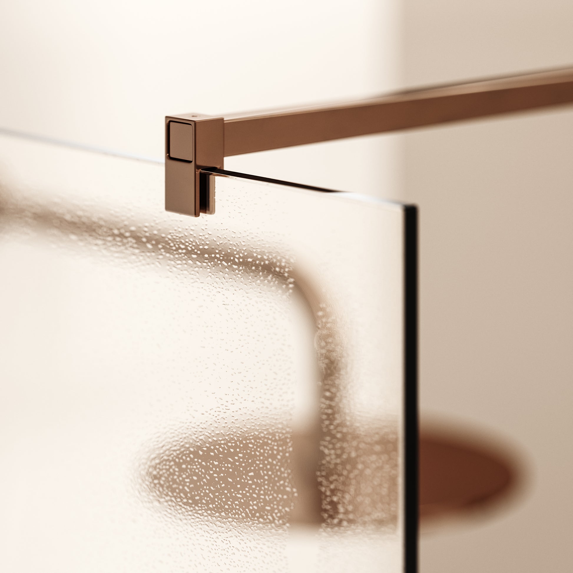 Modular Shower Screen Rose Gold (ALL SIZES)