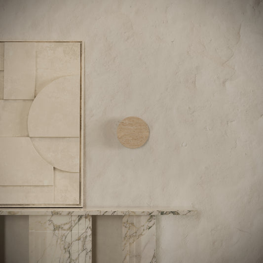 Oro Travertine LED Wall Sconce Light 150mm