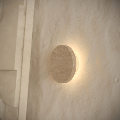 Oro Travertine LED Wall Sconce Light 150mm
