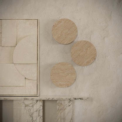 Oro Travertine LED Wall Sconce Light 260mm