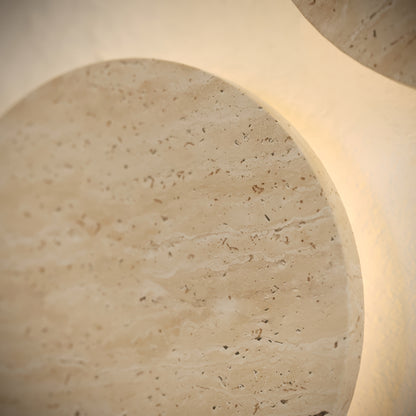 Oro Travertine LED Wall Sconce Light 260mm