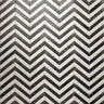 Palazzo Chevron Carrara & Nero Marquina Marble Mosaic Tile Sample