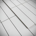 Palma Whispering Ash Grey Matte Porcelain Brick Tile Sample