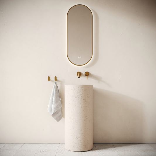 Penzance Concrete Freestanding Basin 400mm
