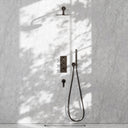 Regal Deep Bronze Crosshead Thermostatic 3-Way Mixer Shower System