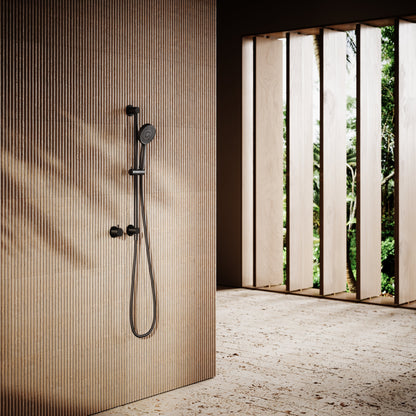 Revive Deep Bronze Shower Riser Kit with Valve