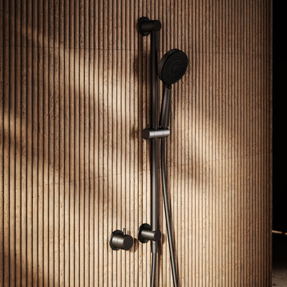 Revive Deep Bronze Shower Riser Kit with Valve