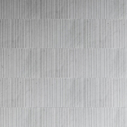 Shadow Raw Cut Carrara Tile Sample