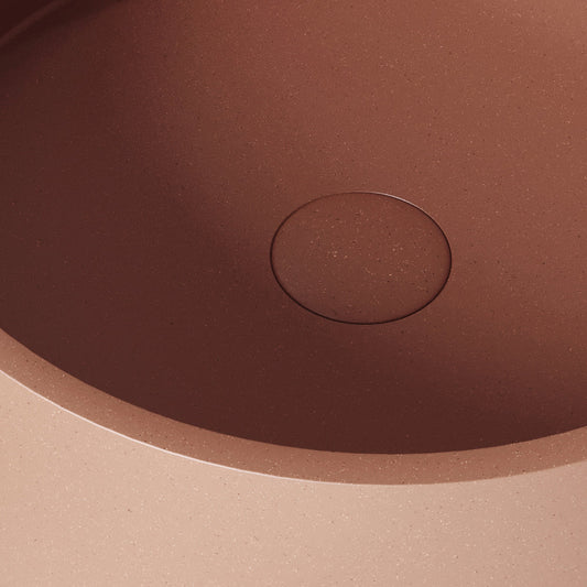 Terracotta Concrete Sample