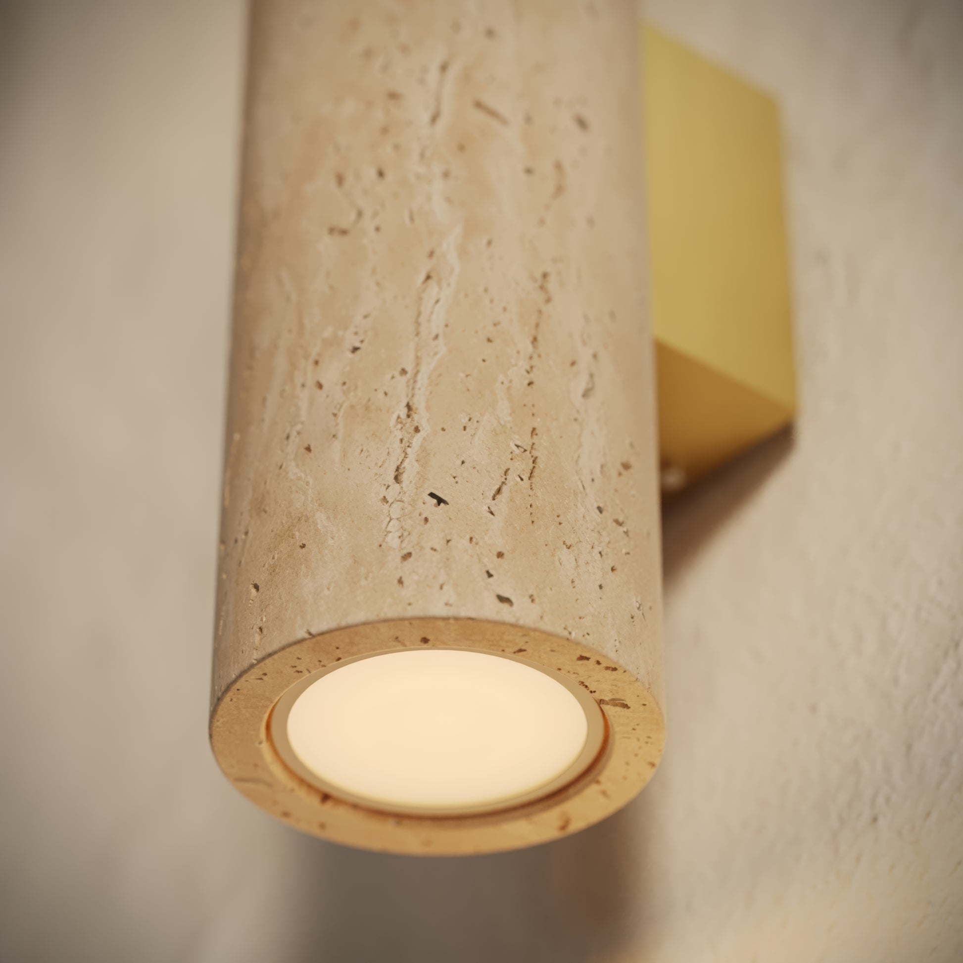 Tesoro Travertine Wall Sconce Light 250mm
