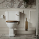 Baroque Aged Bronze Wall Mounted Toilet Brush
