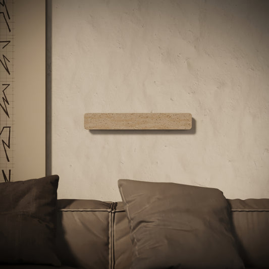 Tramonto Travertine Wall Sconce Light 600mm