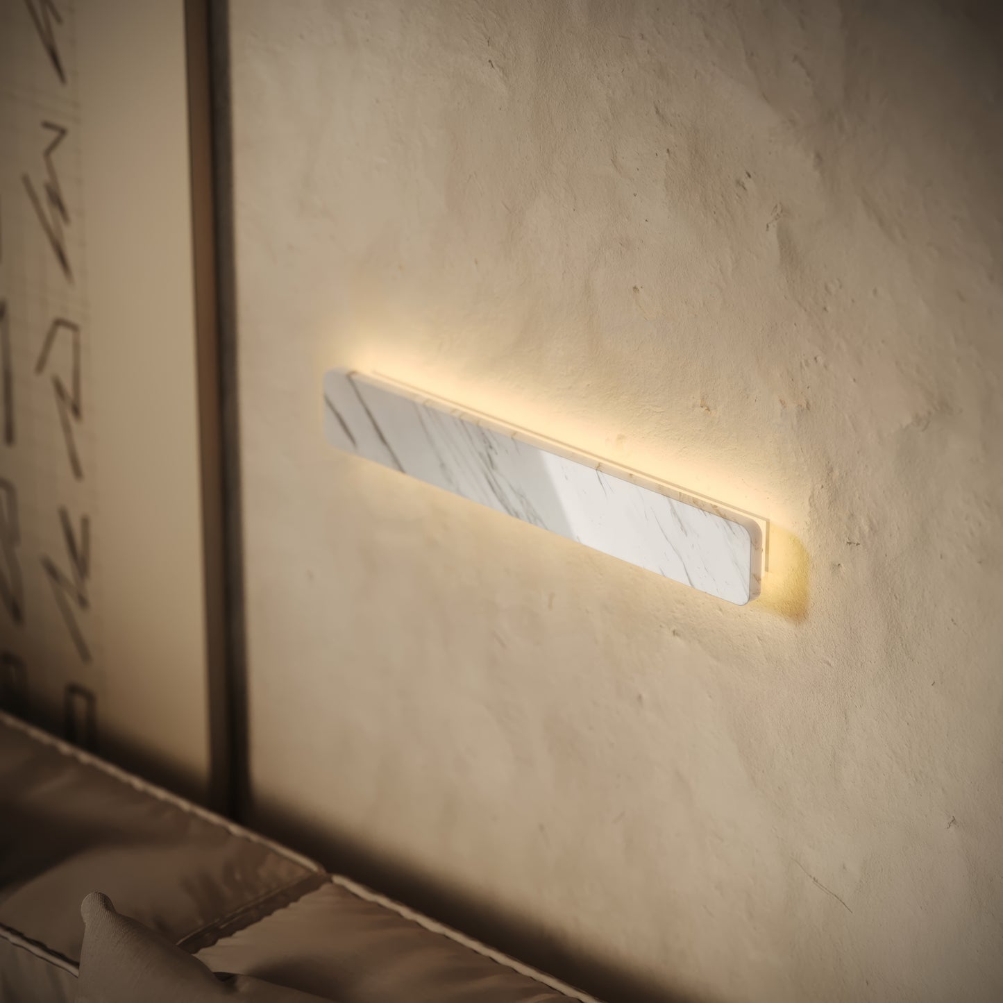 Tramonto Volakas Wall Sconce Light 600mm