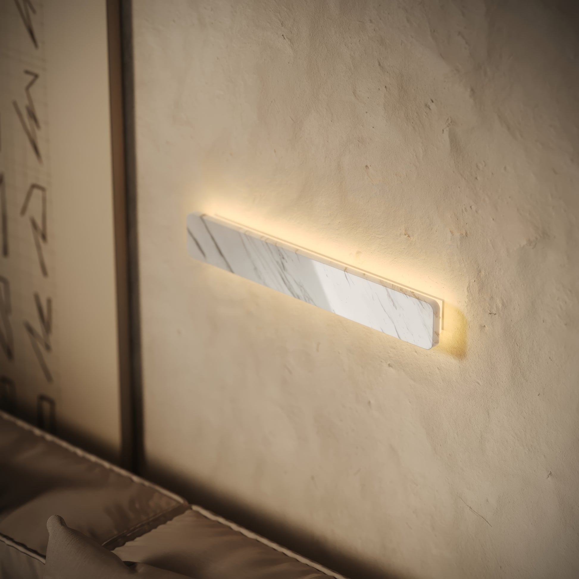Tramonto Volakas Wall Sconce Light 600mm