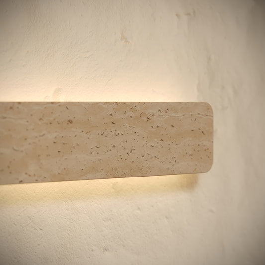 Tramonto Travertine Wall Sconce Light 600mm