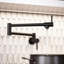 Veroni Modern Kitchen Pot Filler Tap Matte Black