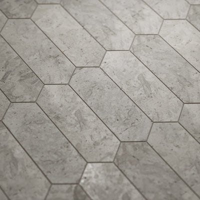 Alessia Tunisian Grey Marble Mosaic Wall Tile