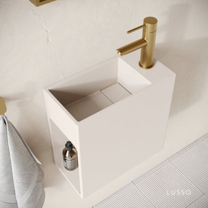 Alto Shore Concrete Wall Hung Basin 400mm