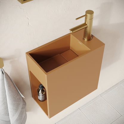 Alto Sienna Concrete Wall Hung Basin 400mm