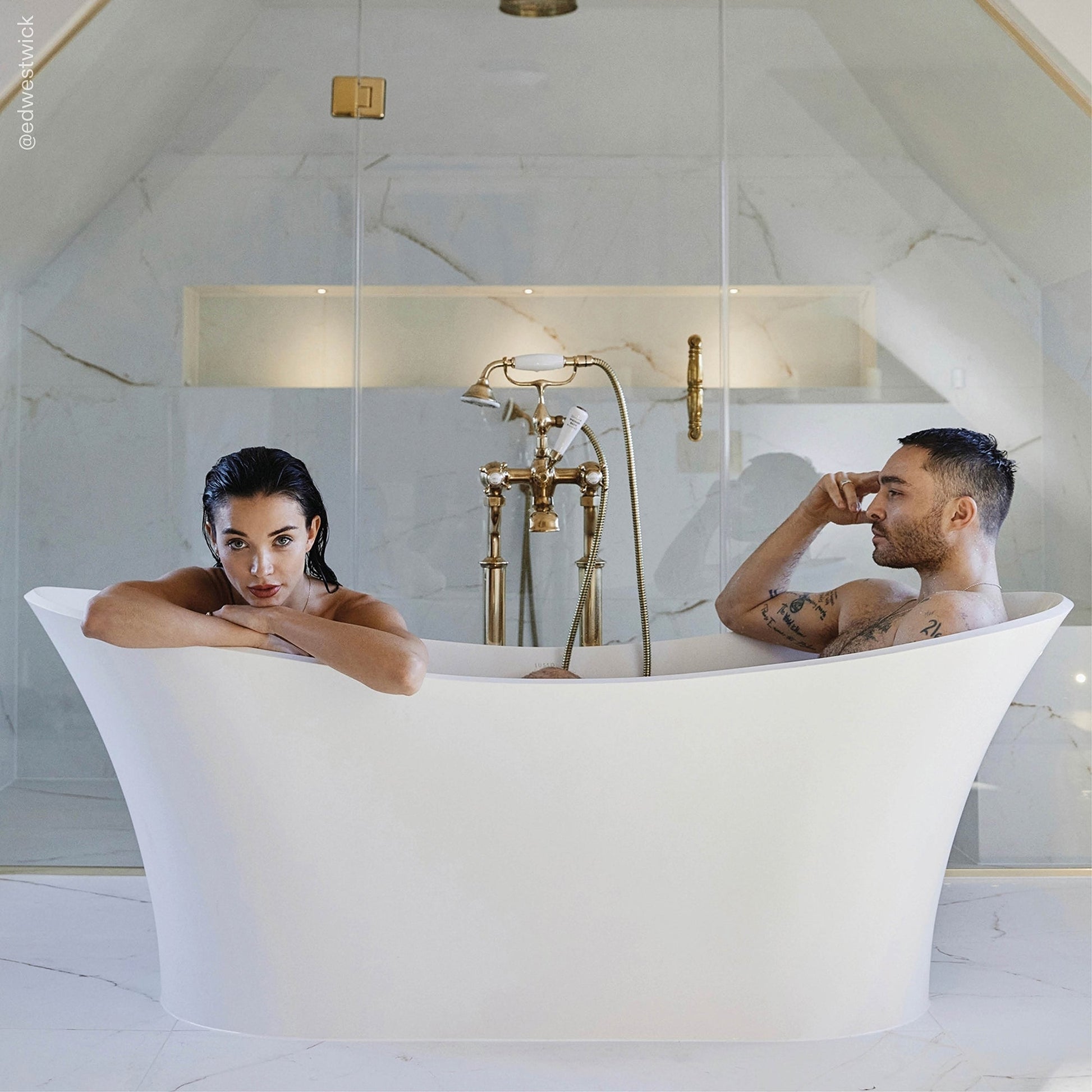 Amalfi Freestanding Stone Bath 1750mm
