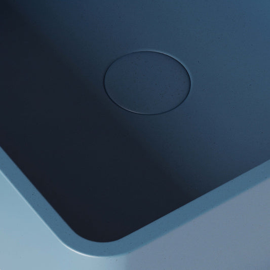 Arquadro Azure Concrete Countertop Basin 390mm