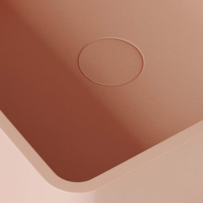 Arquadro Blush Concrete Countertop Basin 500mm