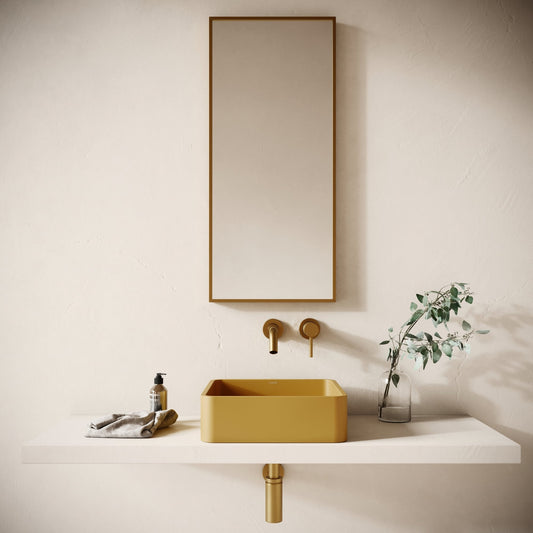 Arquadro Saffron Concrete Countertop Basin 390mm