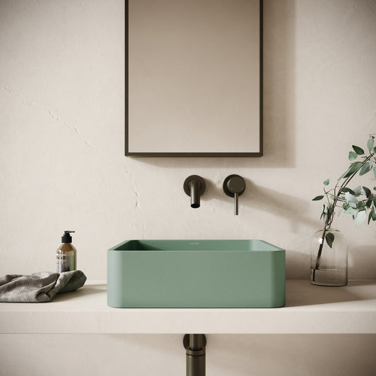 Arquadro Seafoam Concrete Countertop Basin 390mm
