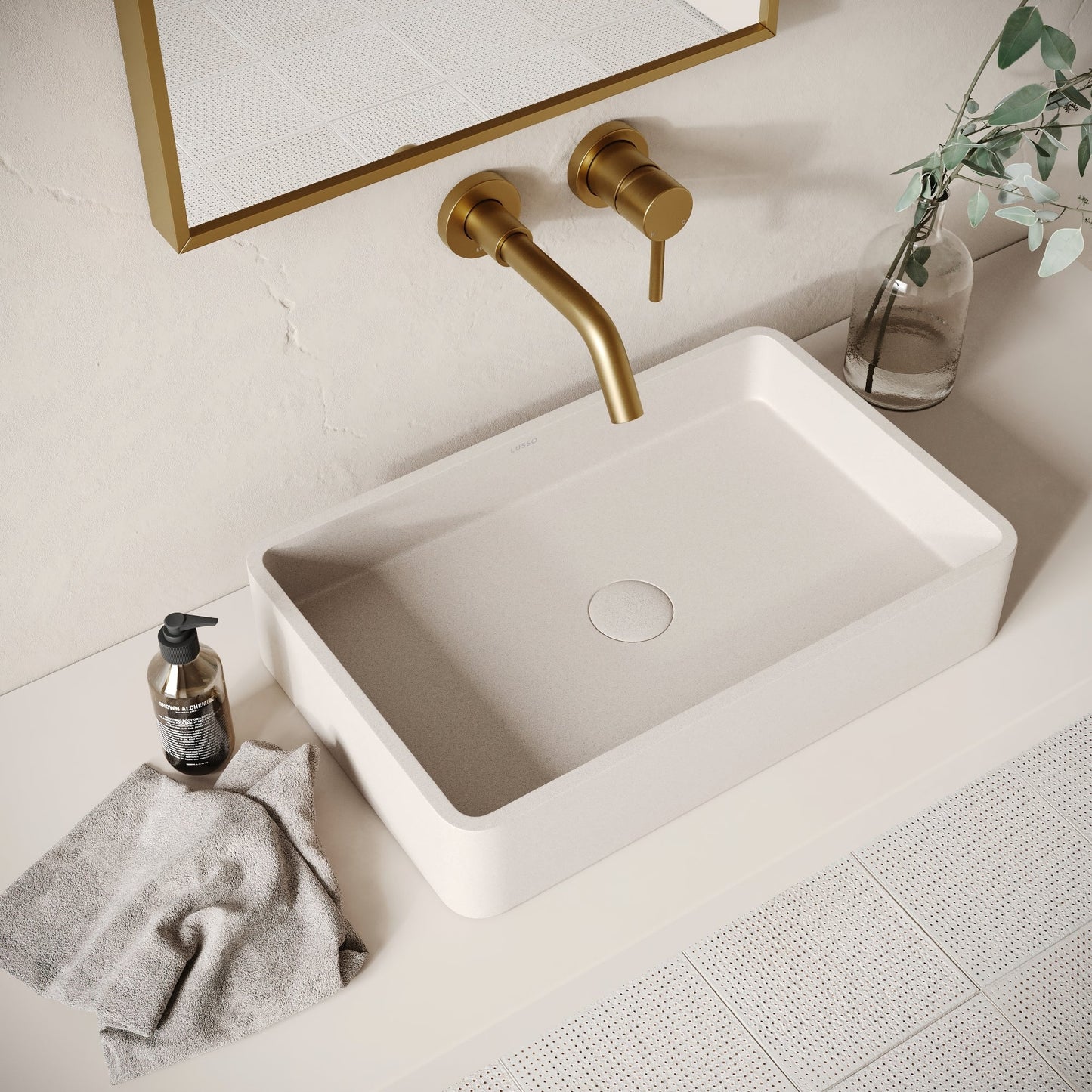 Arquadro Shore Concrete Countertop Basin 500mm