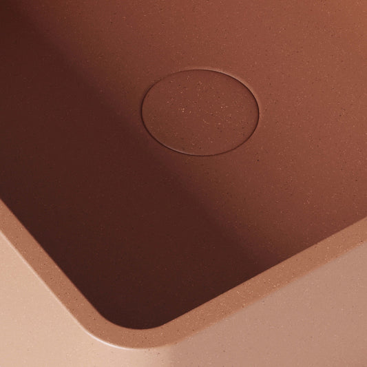 Arquadro Terracotta Concrete Countertop Basin 390mm