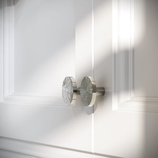 Artisan Polished Nickel Cabinet Knob