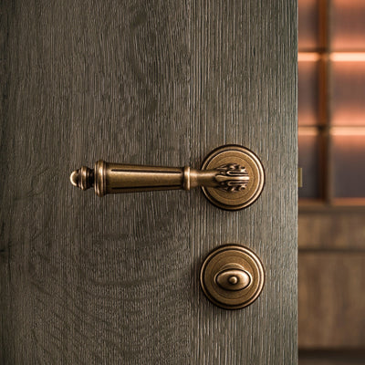 Aston Aged Bronze WC Thumbturn with Latch
