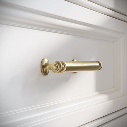 Aston Brushed Gold Cabinet Pull Handle 150mm