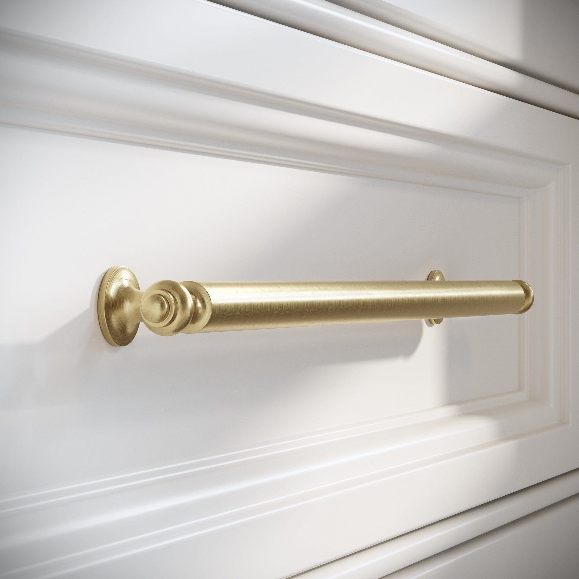 Aston Brushed Gold Cabinet Pull Handle 280mm