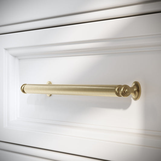 Aston Brushed Gold Cabinet Pull Handle 280mm