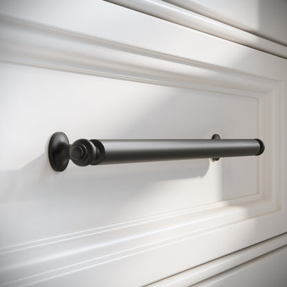 Aston Matte Black Cabinet Pull Handle 280mm
