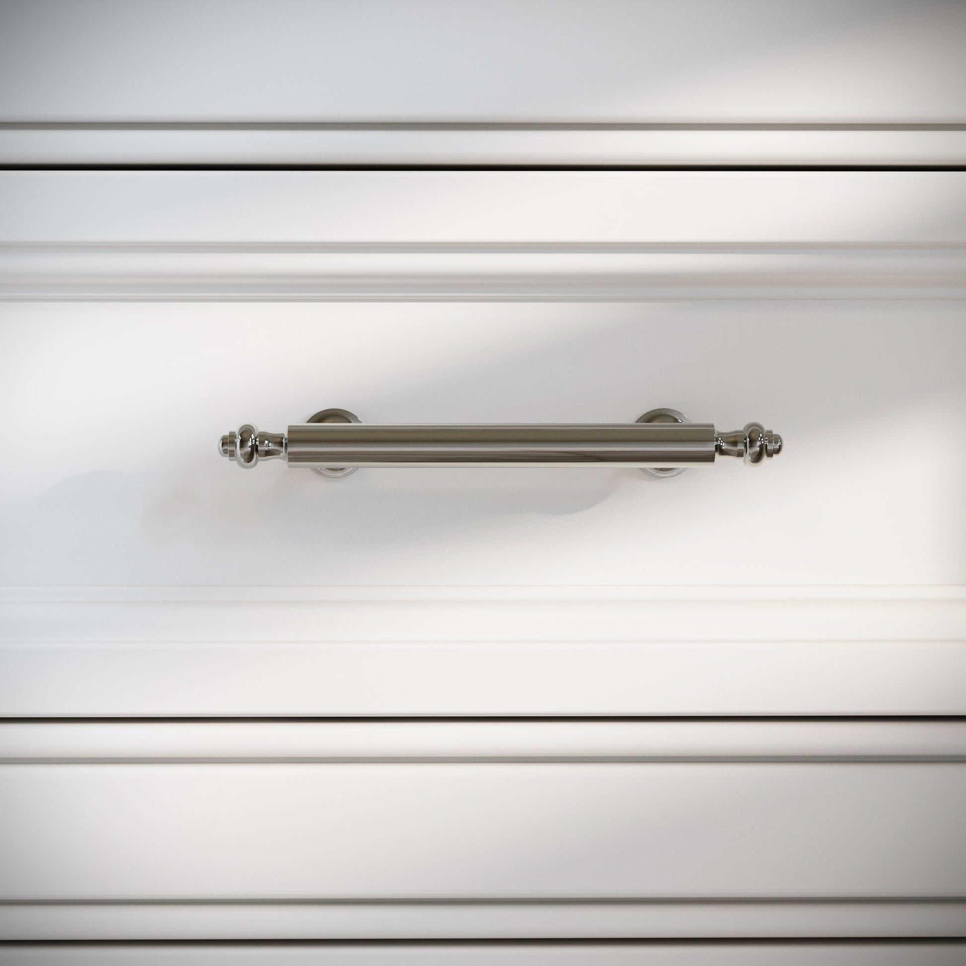Aston Polished Nickel Cabinet Pull Handle 150mm