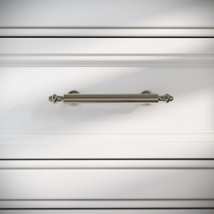 Aston Polished Nickel Cabinet Pull Handle 150mm