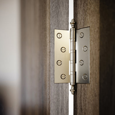 Aston Polished Nickel Hinges