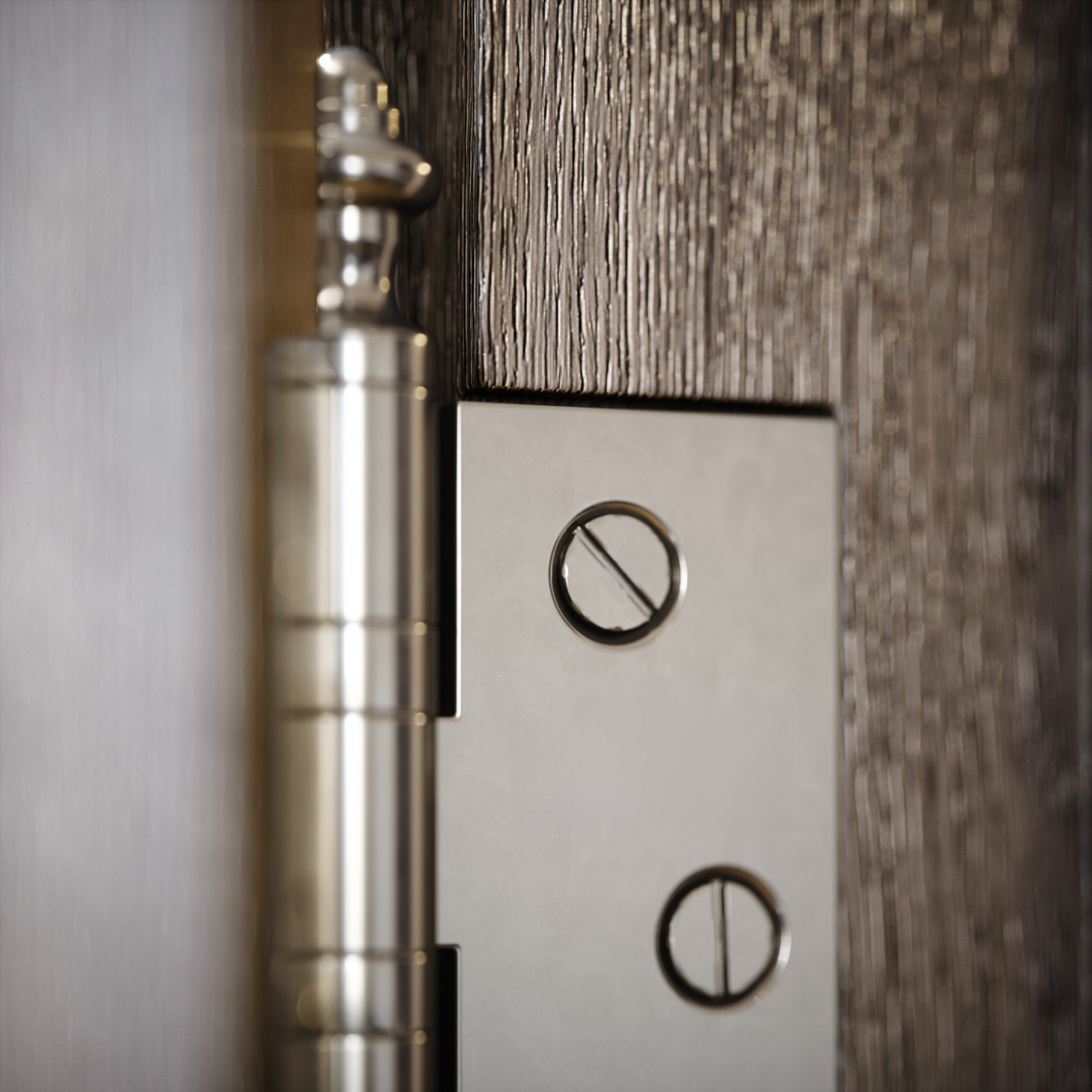 Aston Polished Nickel Hinges
