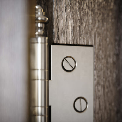 Aston Polished Nickel Hinges