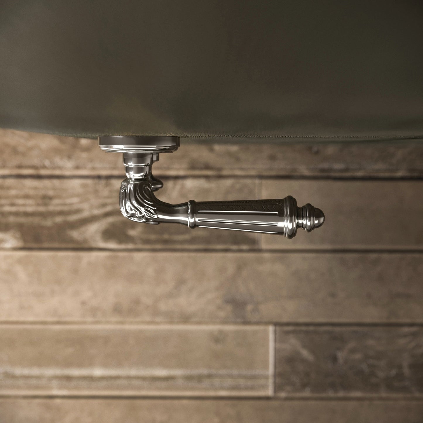 Aston Polished Nickel WC Thumbturn with Latch