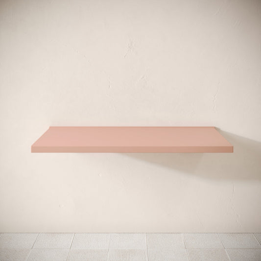 Bancone Blush Concrete Wall Mounted Countertop Shelf 1200mm