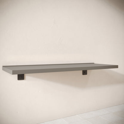 Bancone Oyster Concrete Wall Mounted Countertop Shelf 1400mm