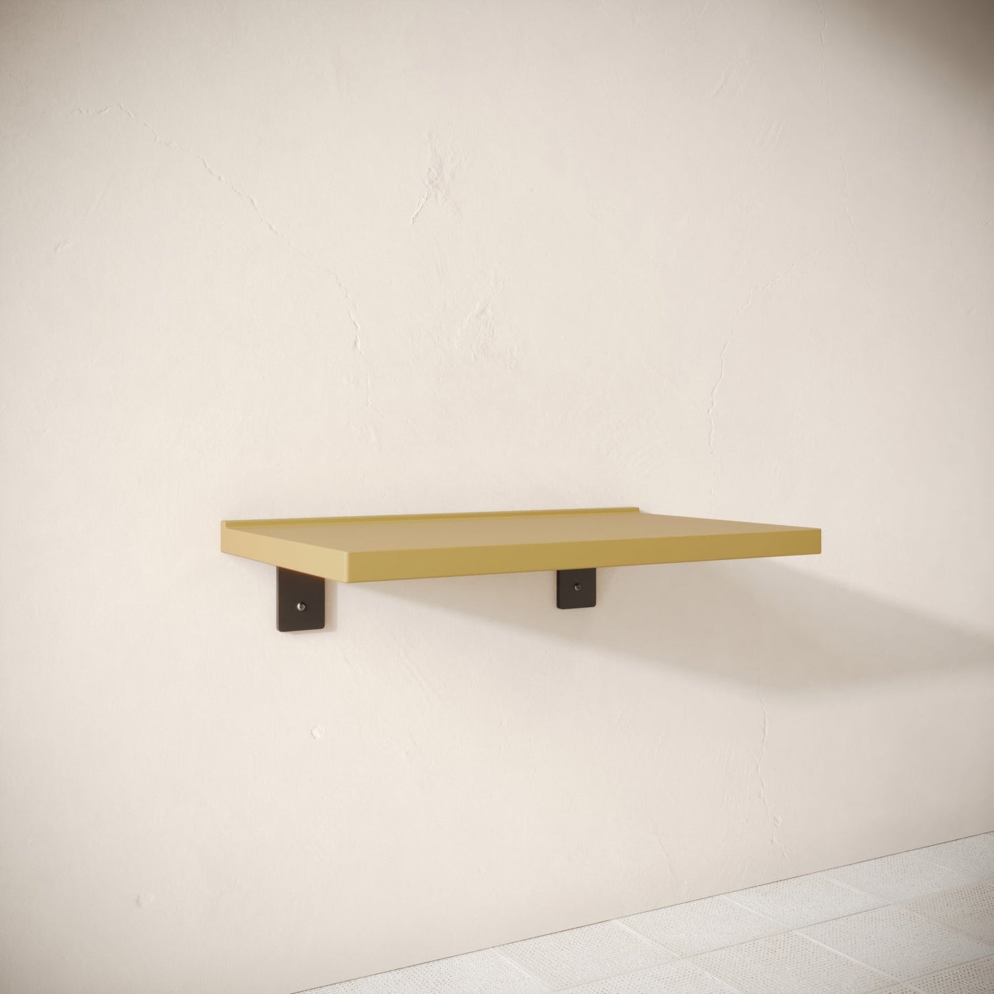 Bancone Saffron Concrete Wall Mounted Countertop Shelf 800mm