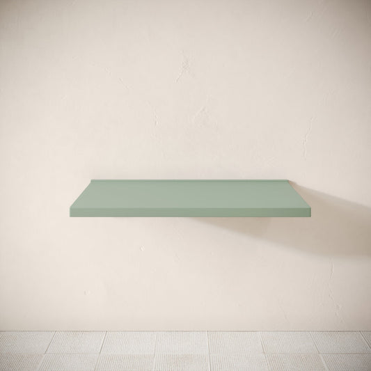 Bancone Seafoam Concrete Wall Mounted Countertop Shelf 1000mm